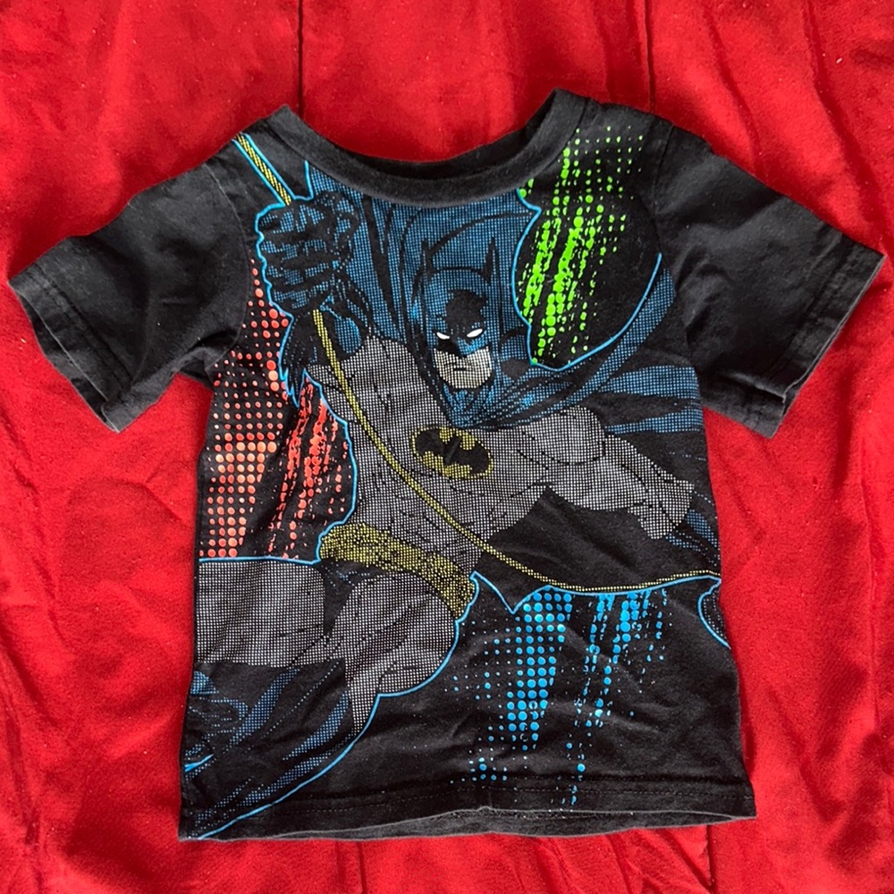 Batman Black and Blue Graphic Tee